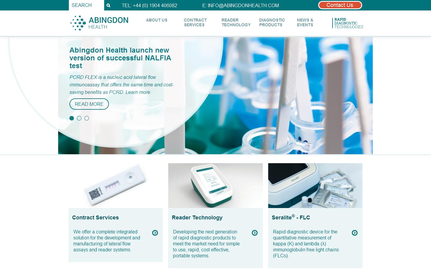 Abingdon Health Website