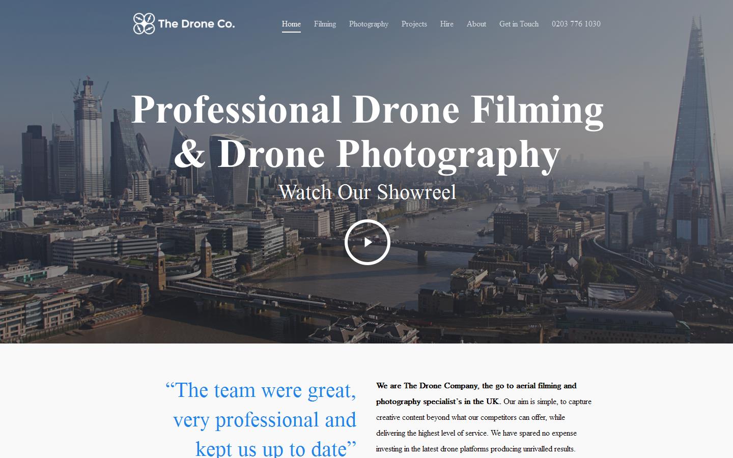 The Drone Company Website