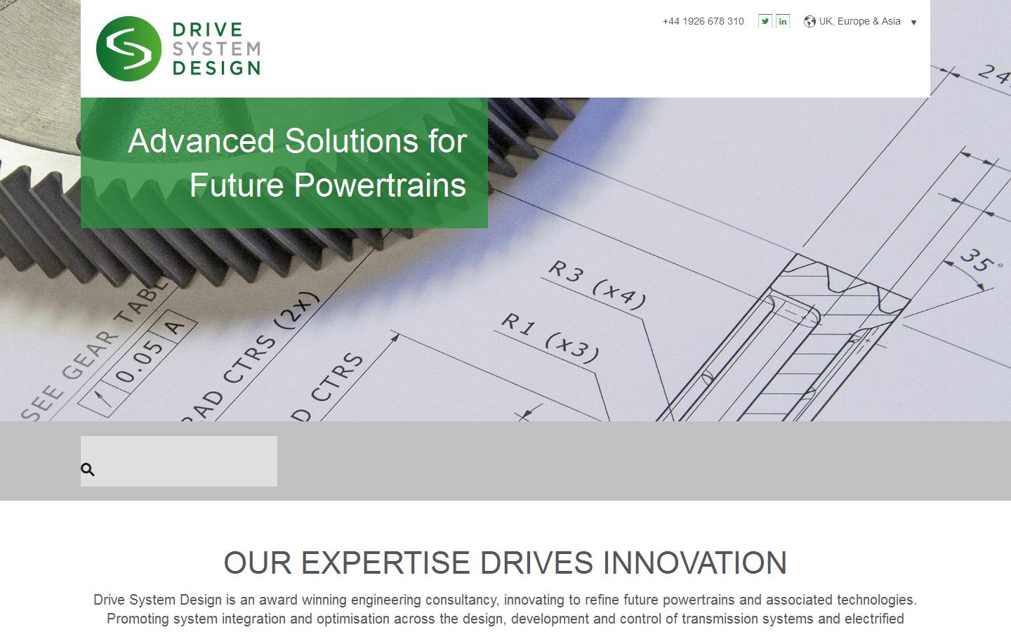 Drive System Design Ltd Website