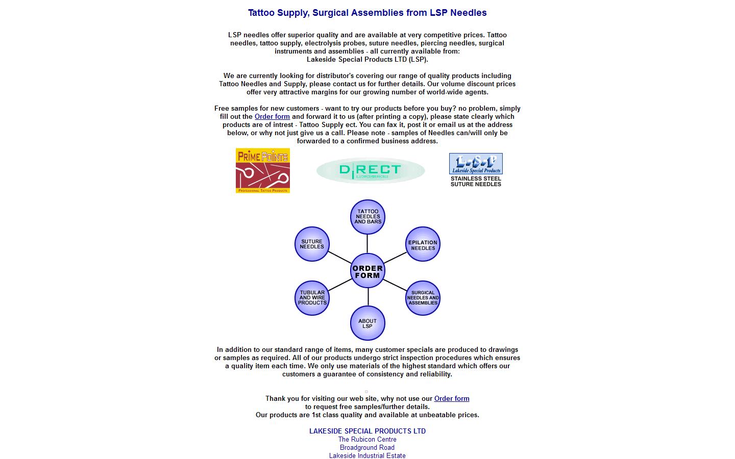 L S P Needles Website