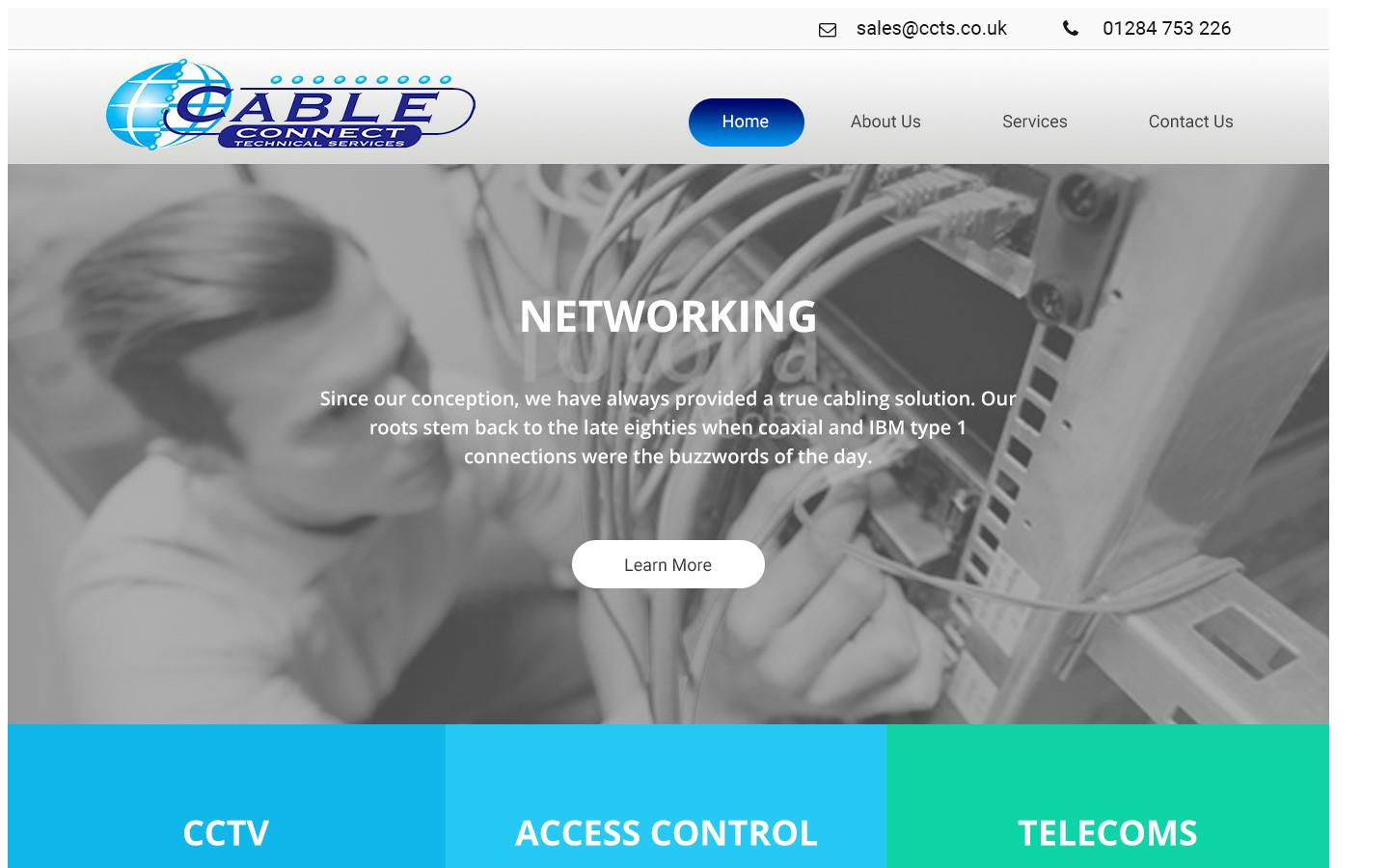 Cable Connect Technical Services Ltd Website