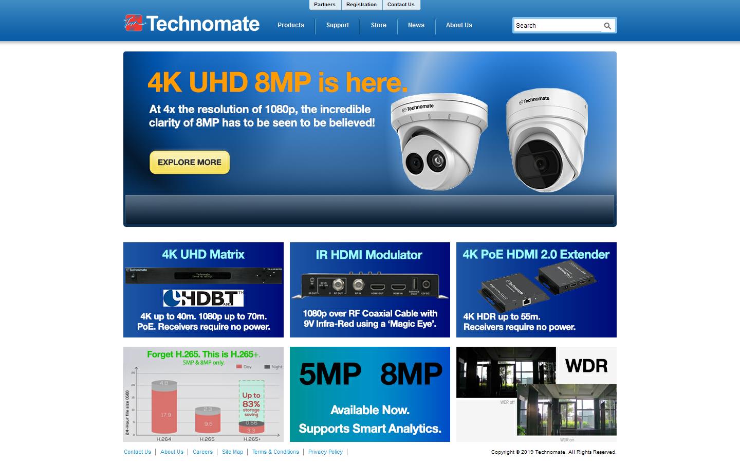 Technomate Ltd Website