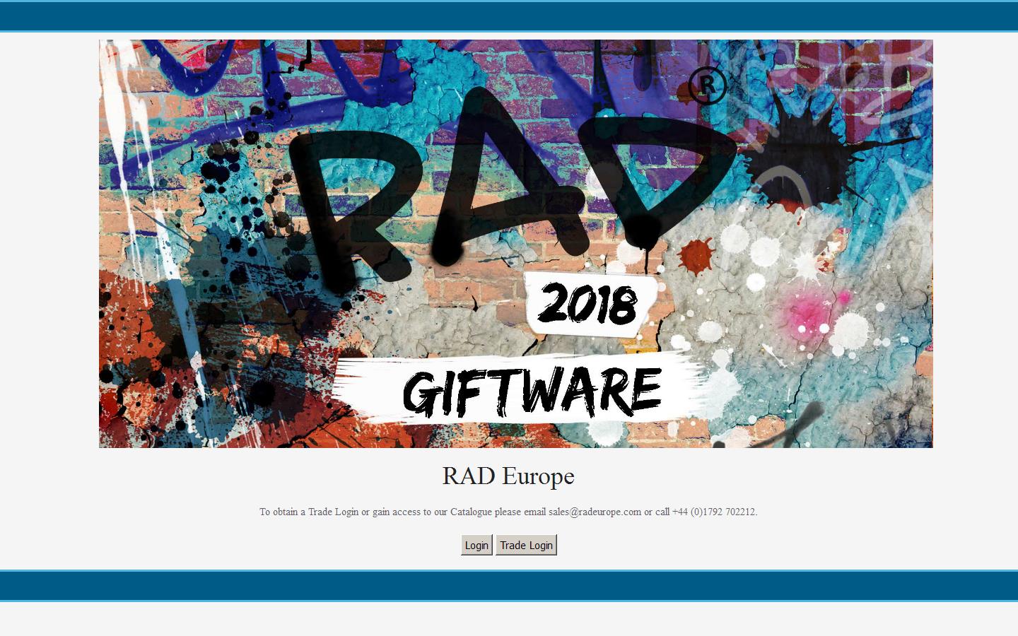 R A D Europe Ltd Website