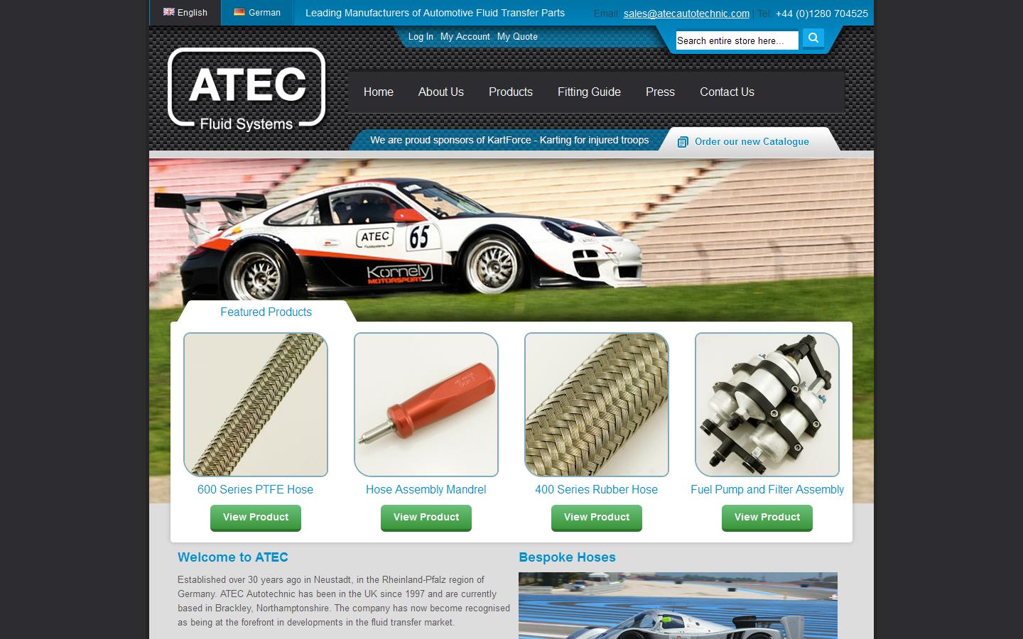 Atec Fluid Systems Website