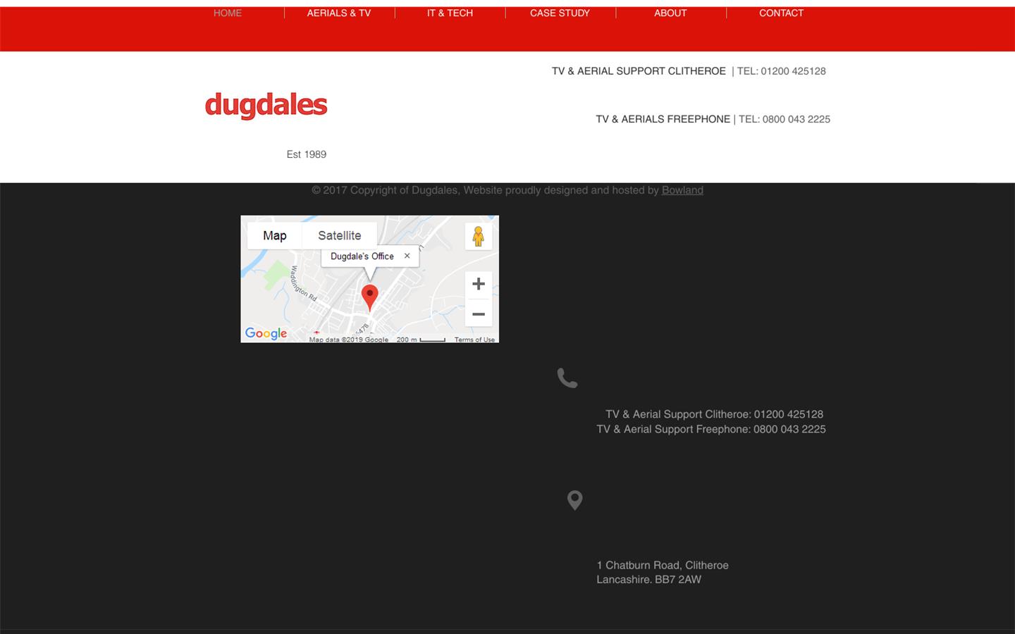 Dugdales Digital Website