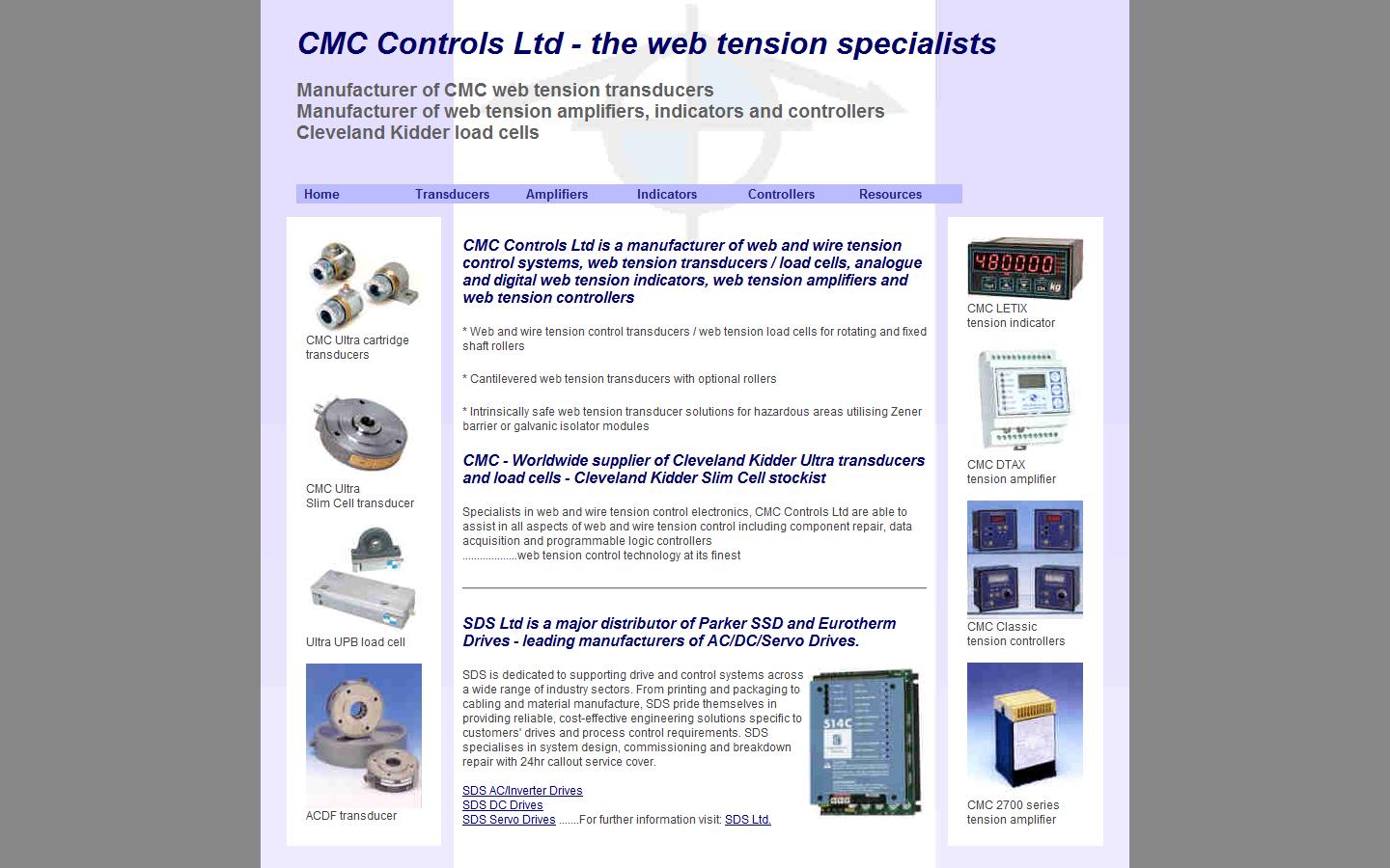 C M C Controls Ltd Website