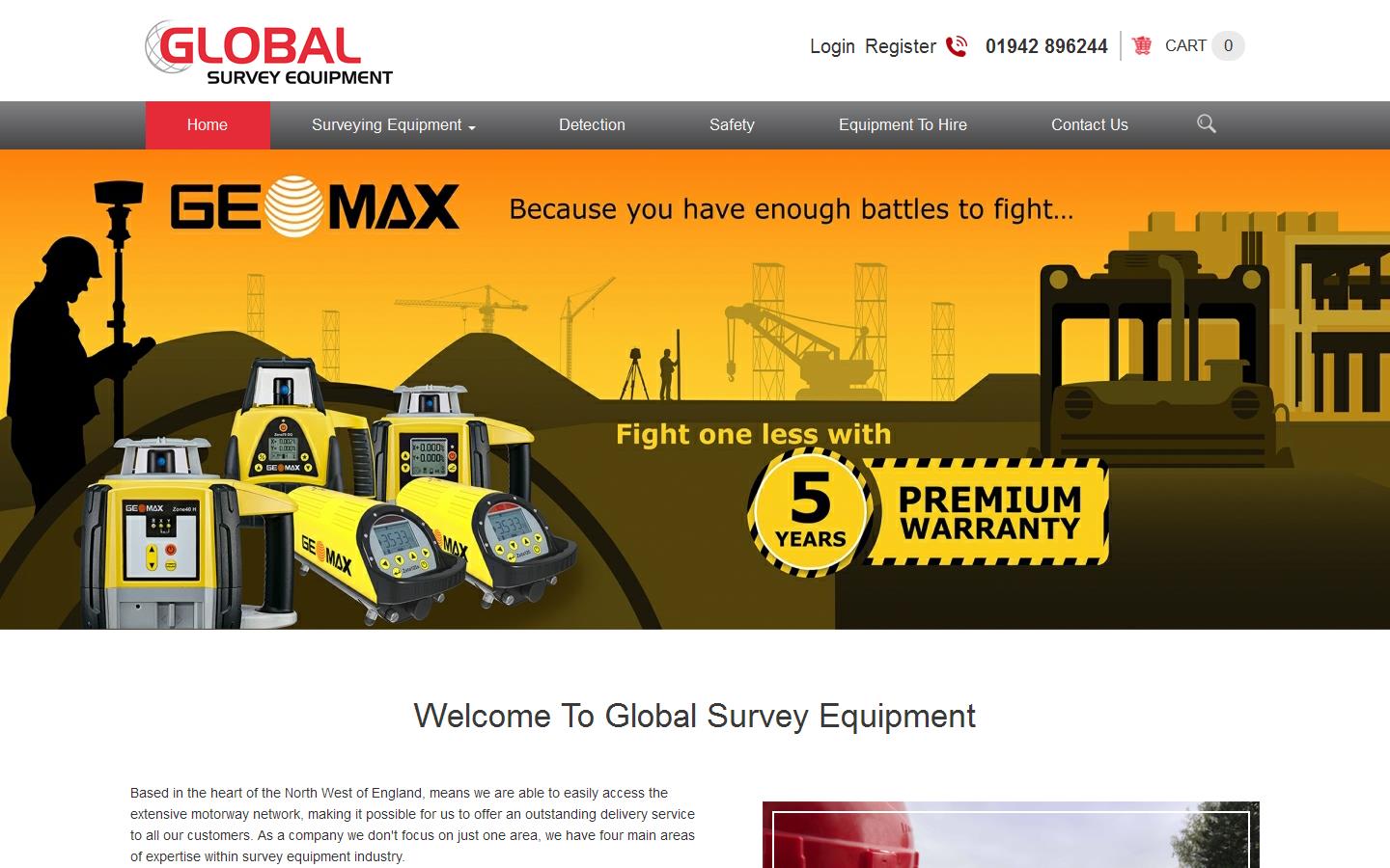 Global Survey Equipment Website