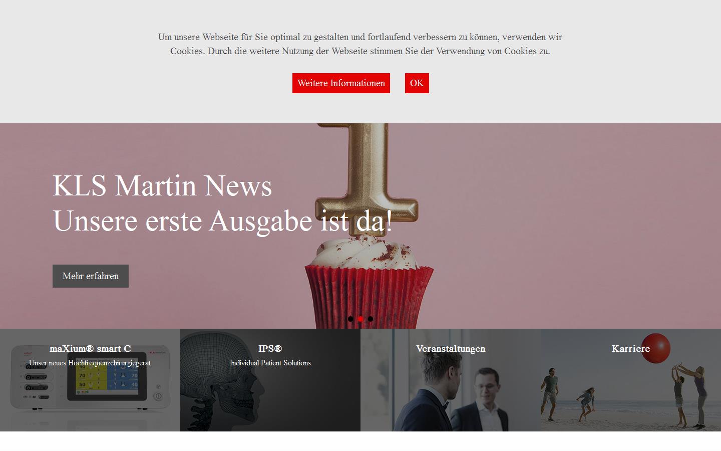 K L S Martin UK Ltd Website