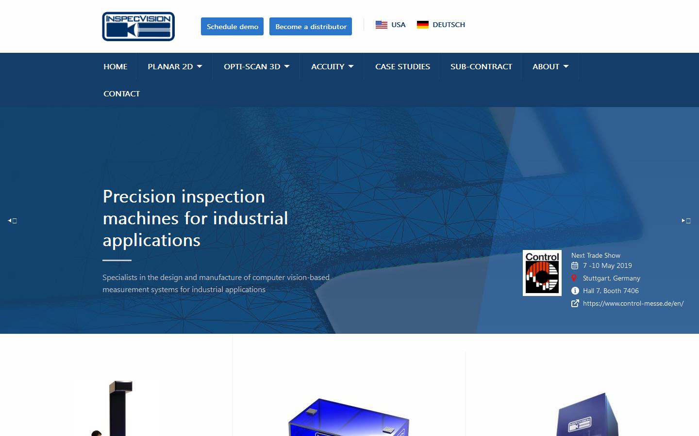 Inspecvision Website