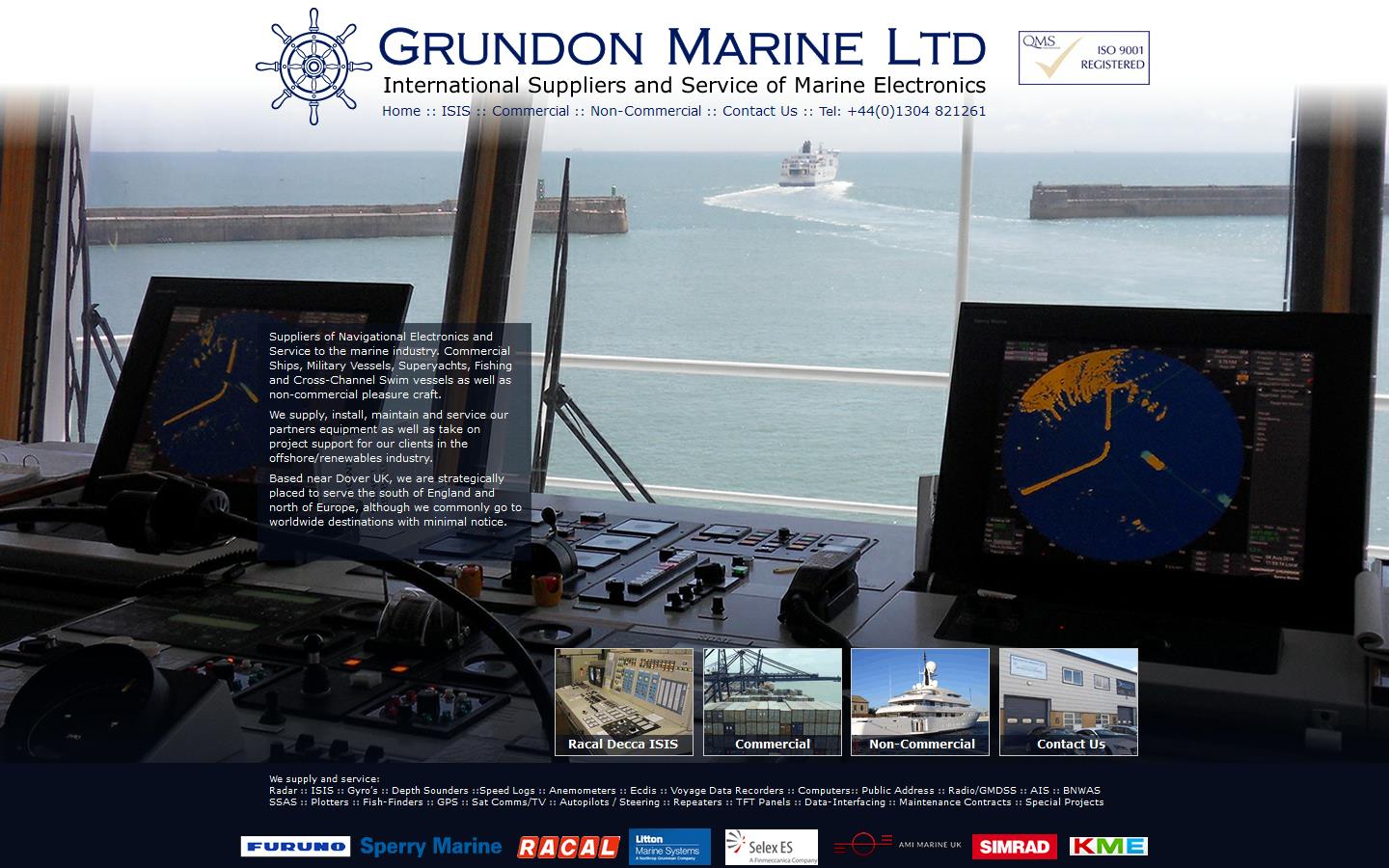 Grundon Marine Ltd Website