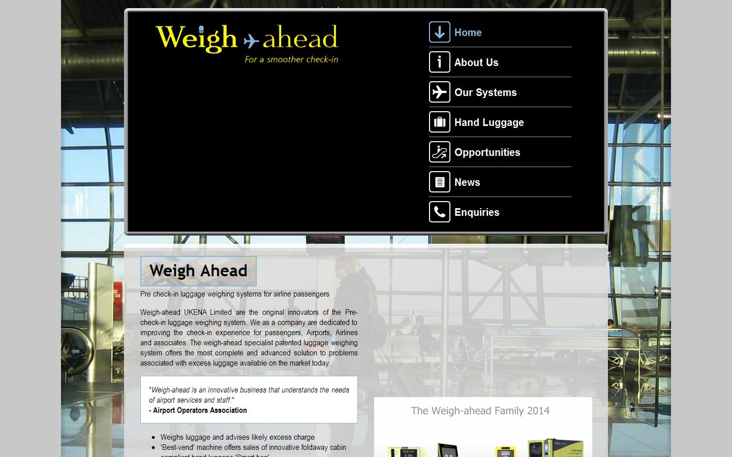 Weigh Ahead Website