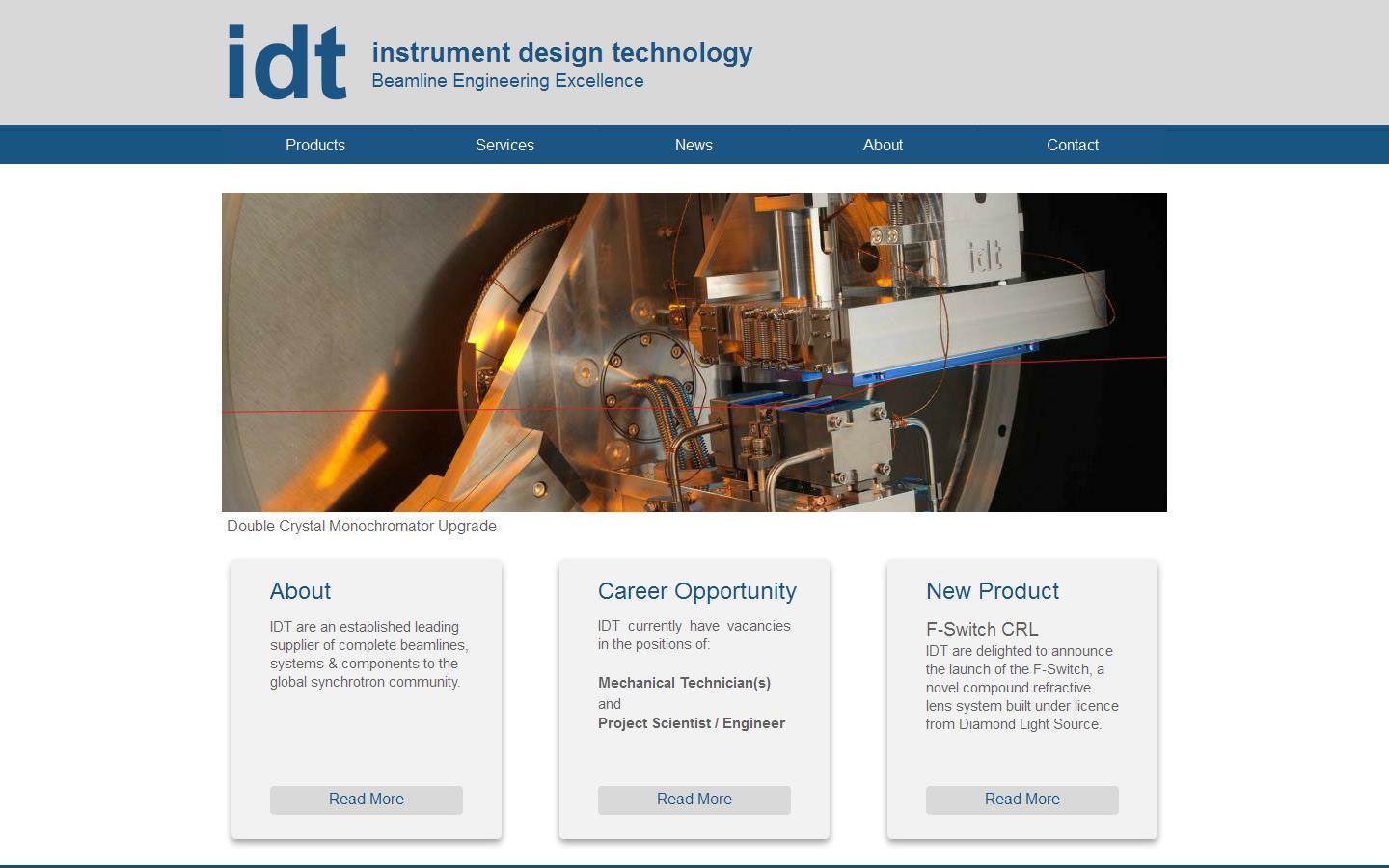 Instrument Design Technology Website