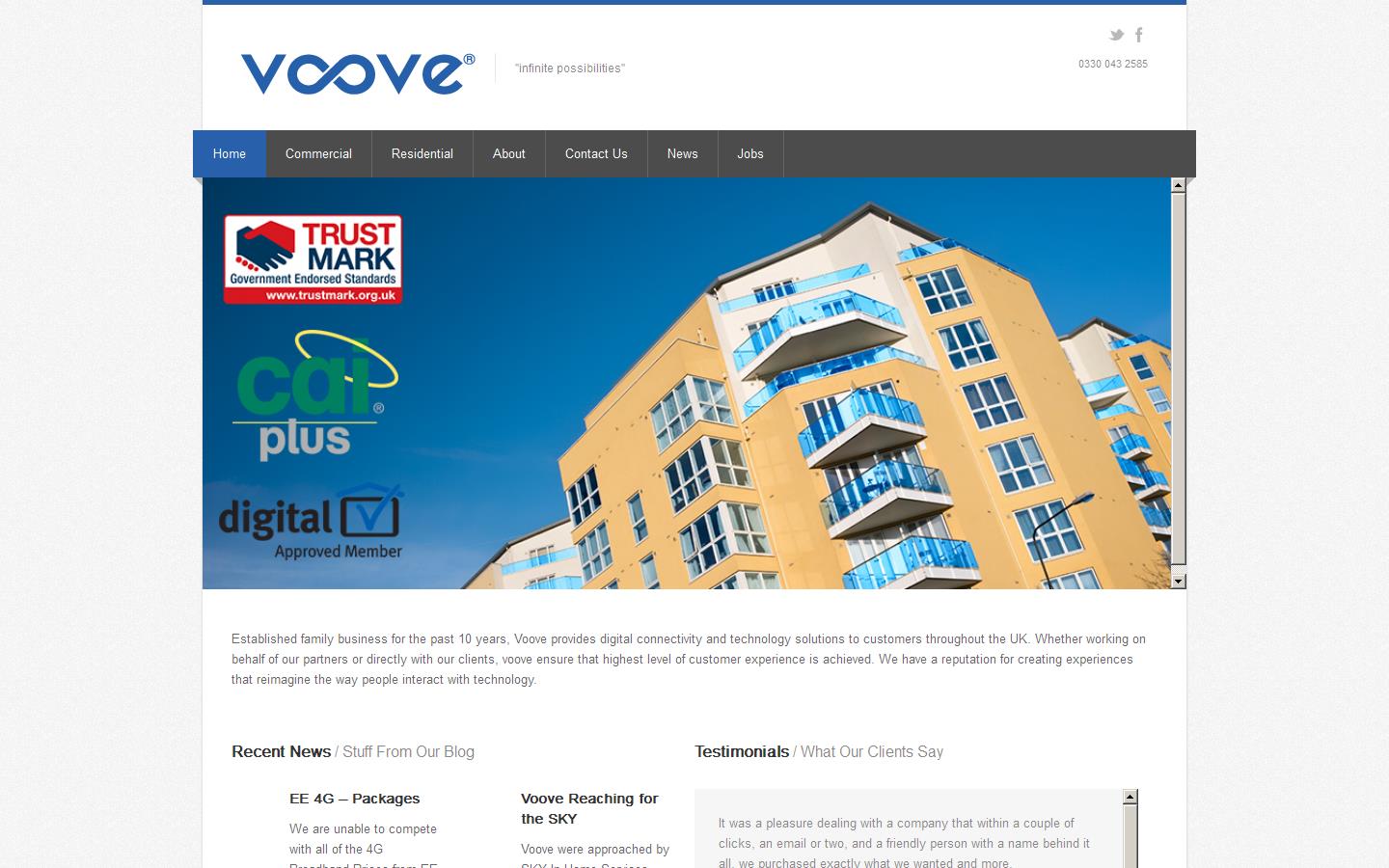Voove Ltd Website