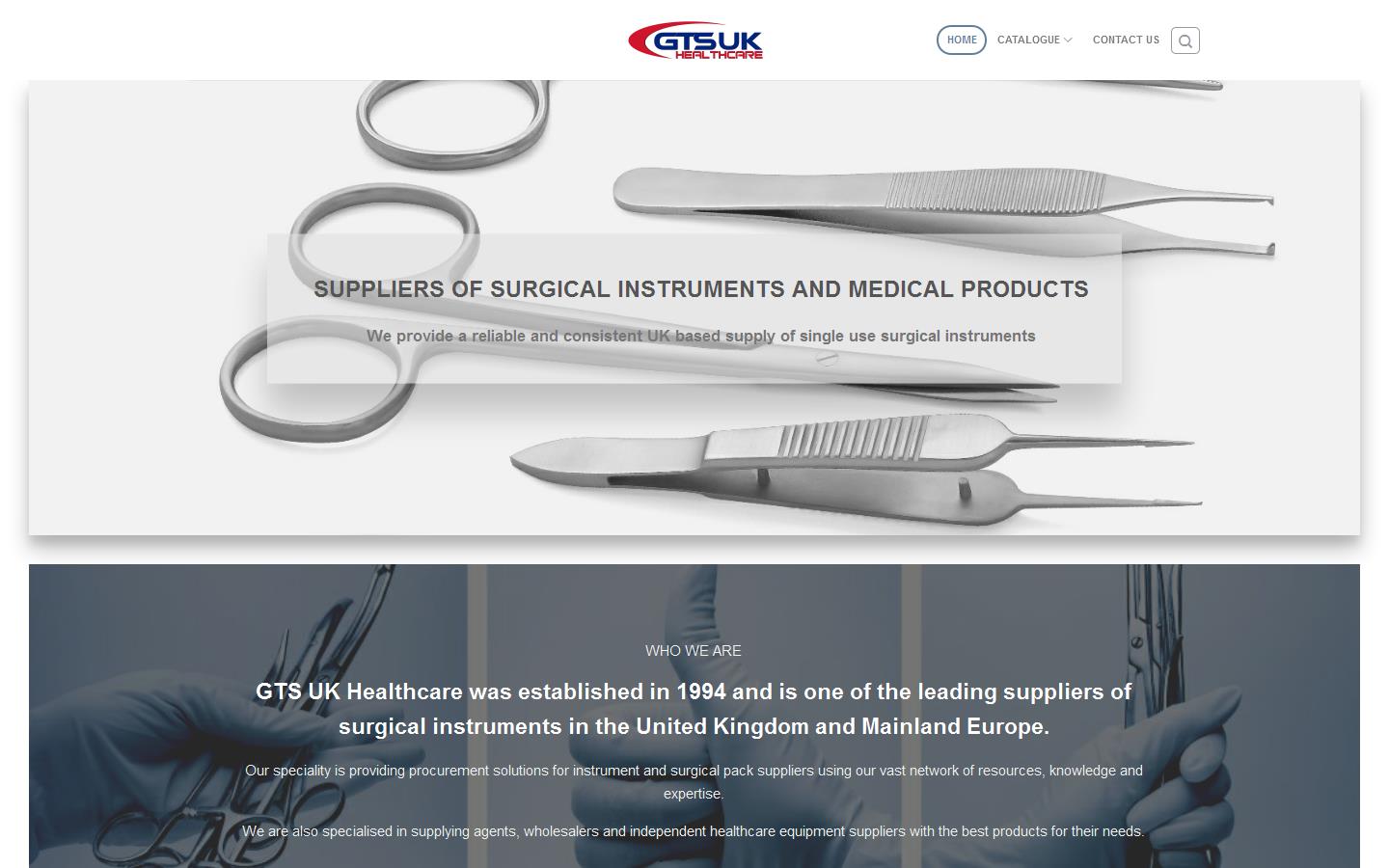 G T S UK Healthcare Ltd Website