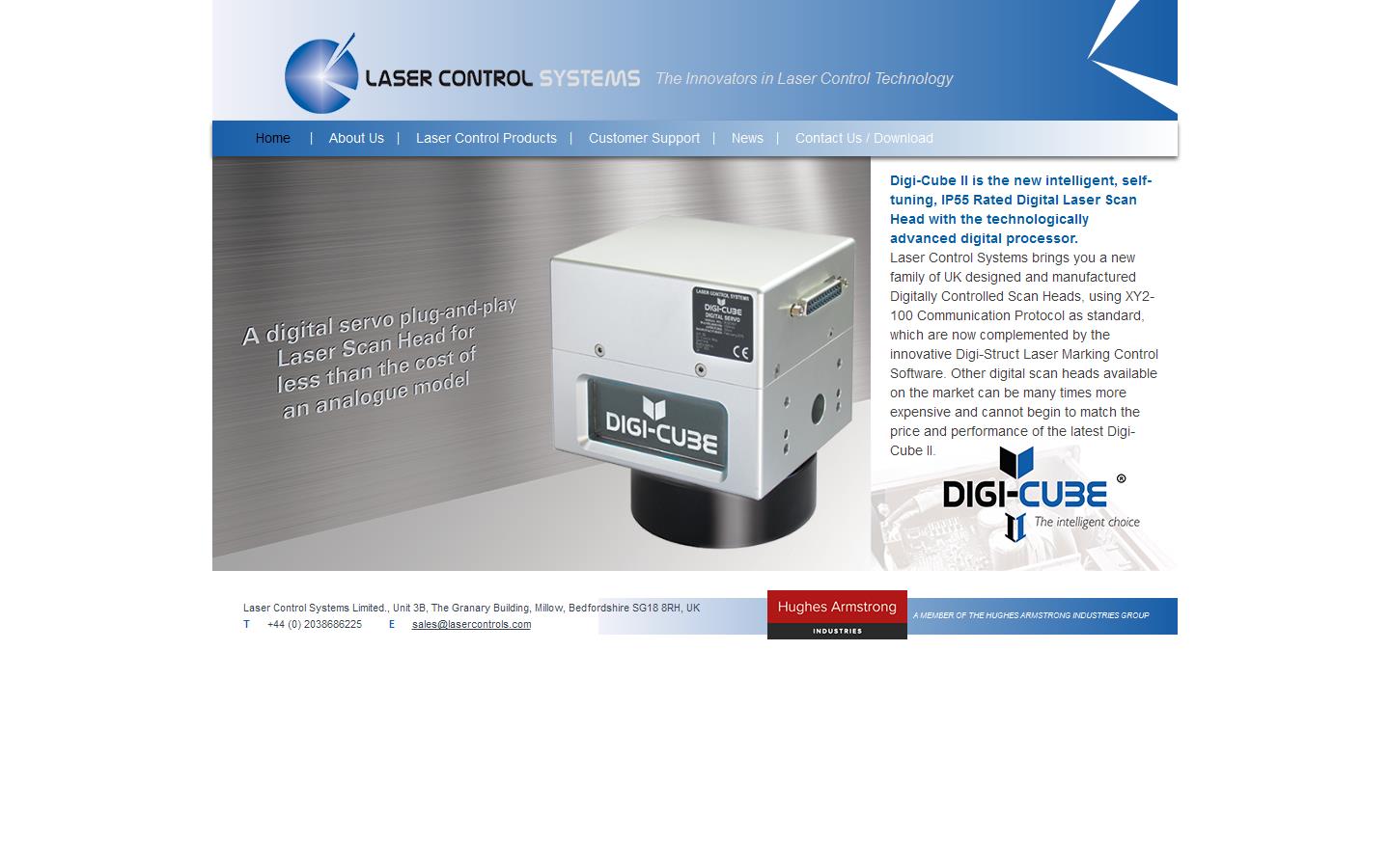 Laser Control Systems Website