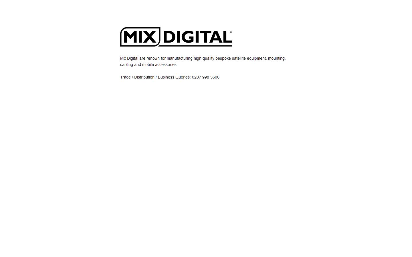 Mix Digital Website