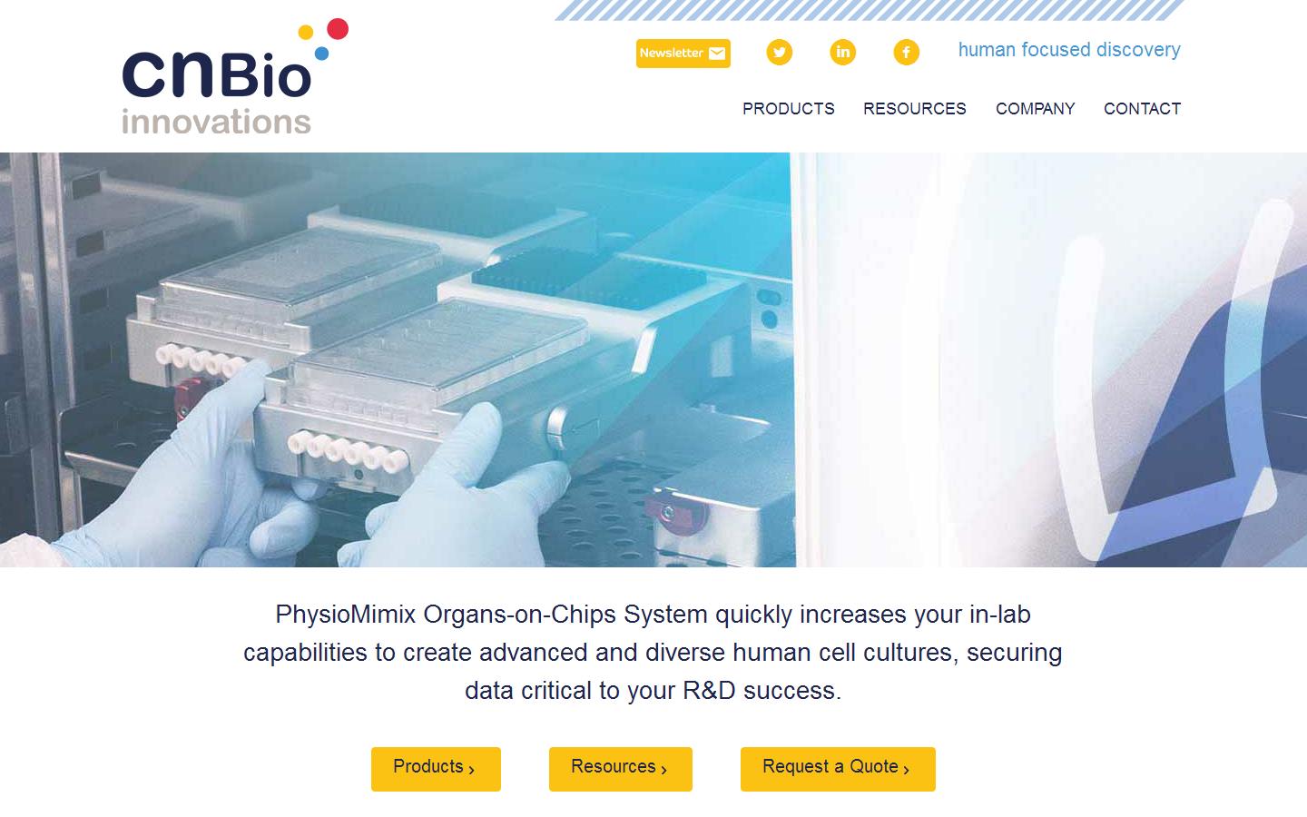 C N Bio Innovations Website