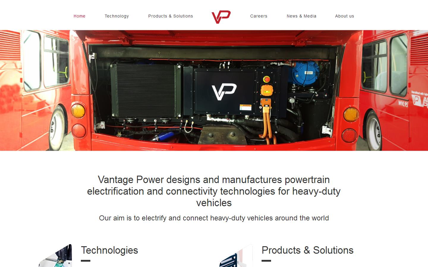 Vantage Power Website