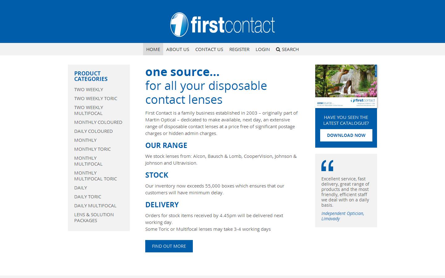 First Contact Website