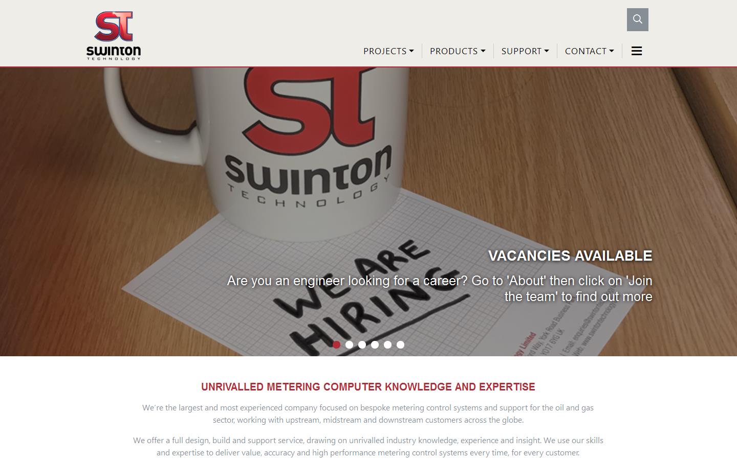 Swinton Technology Ltd Website