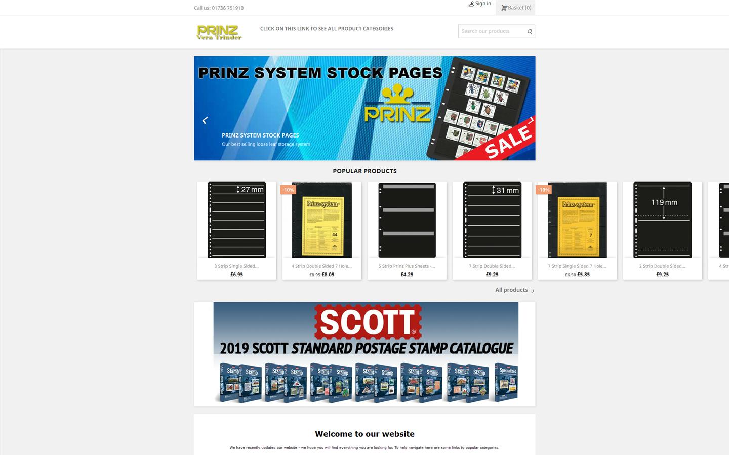 Prinz Publications UK Ltd Website