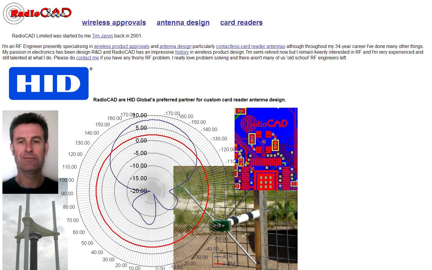 Radiocad Ltd Website