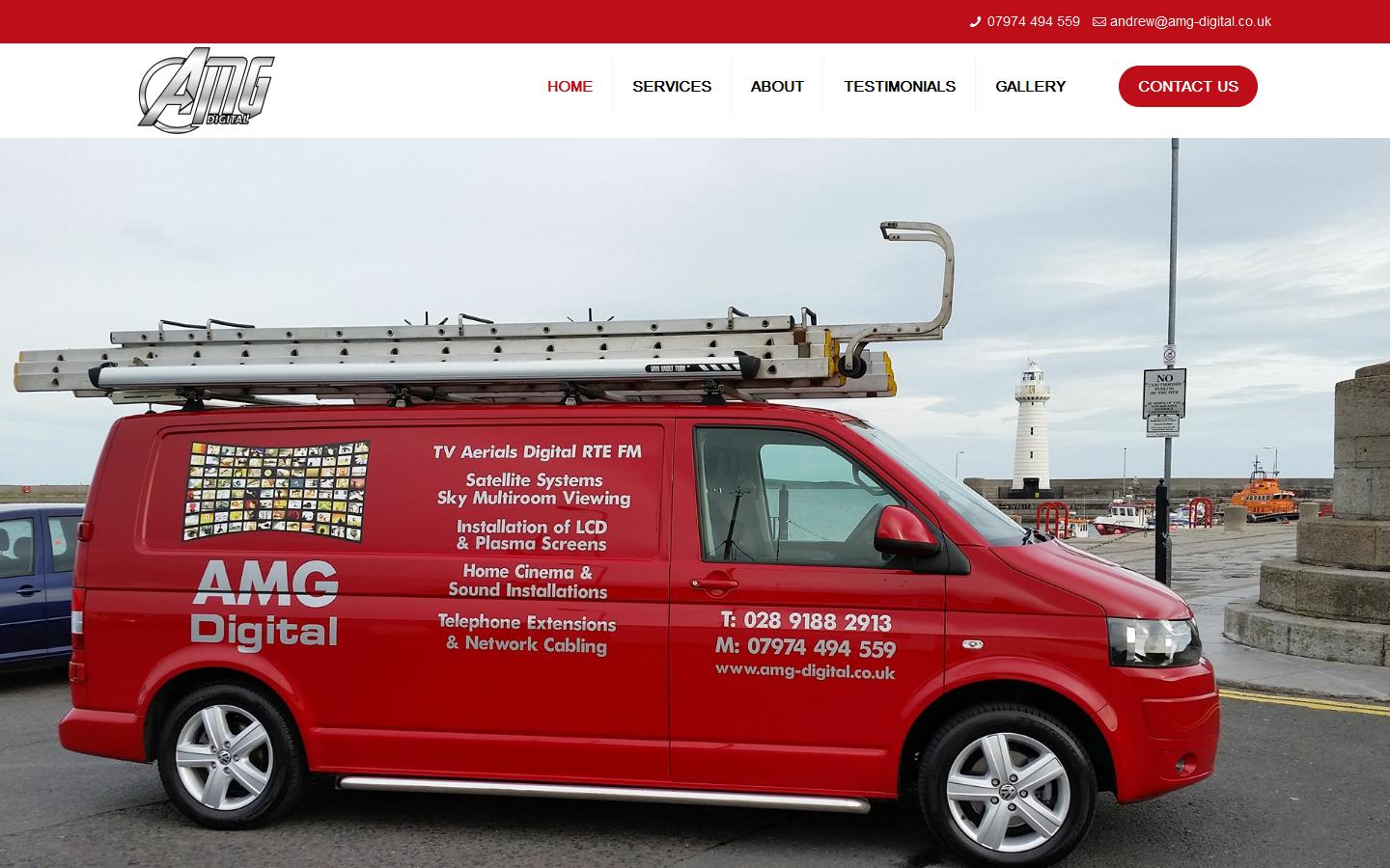 A M G Digital Website