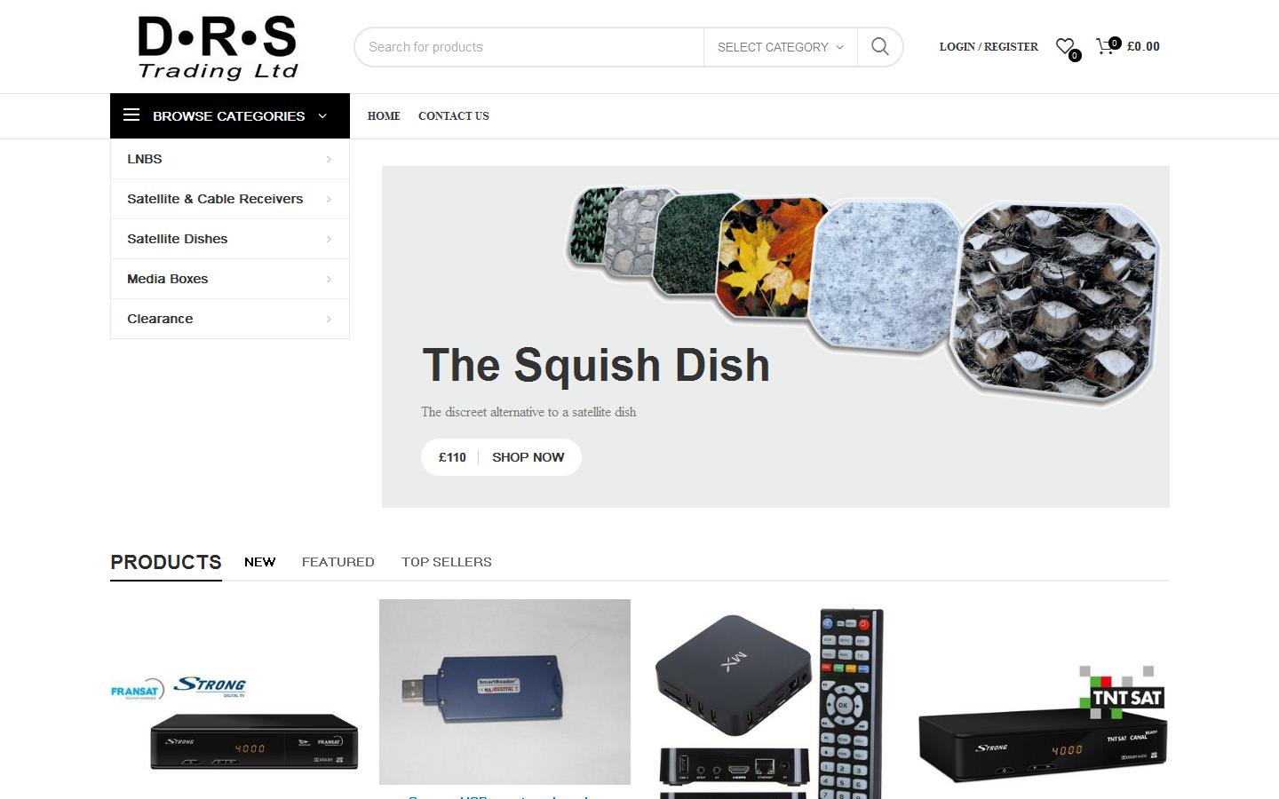 D R S Trading Ltd Website