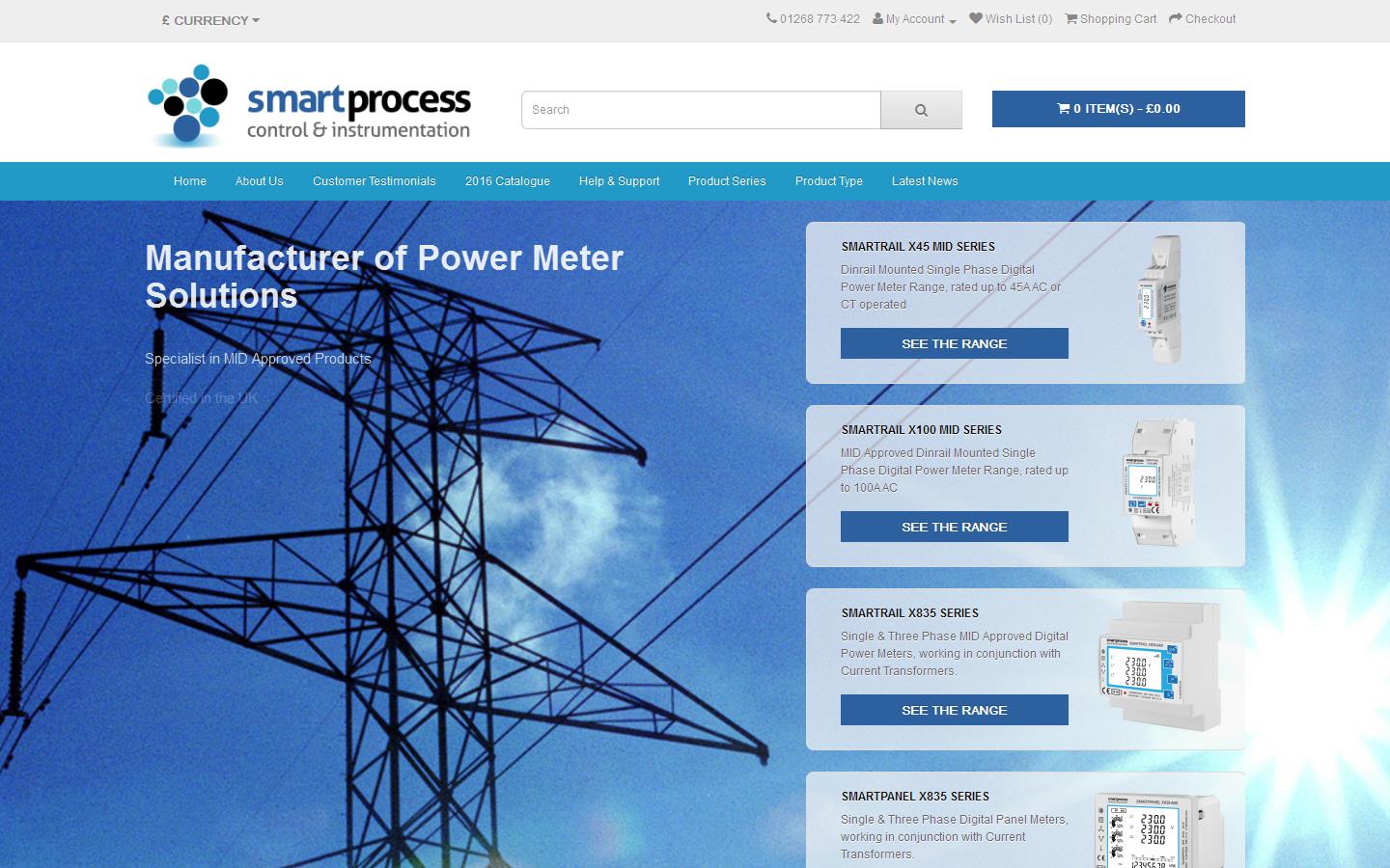Smart Process & Control Ltd Website