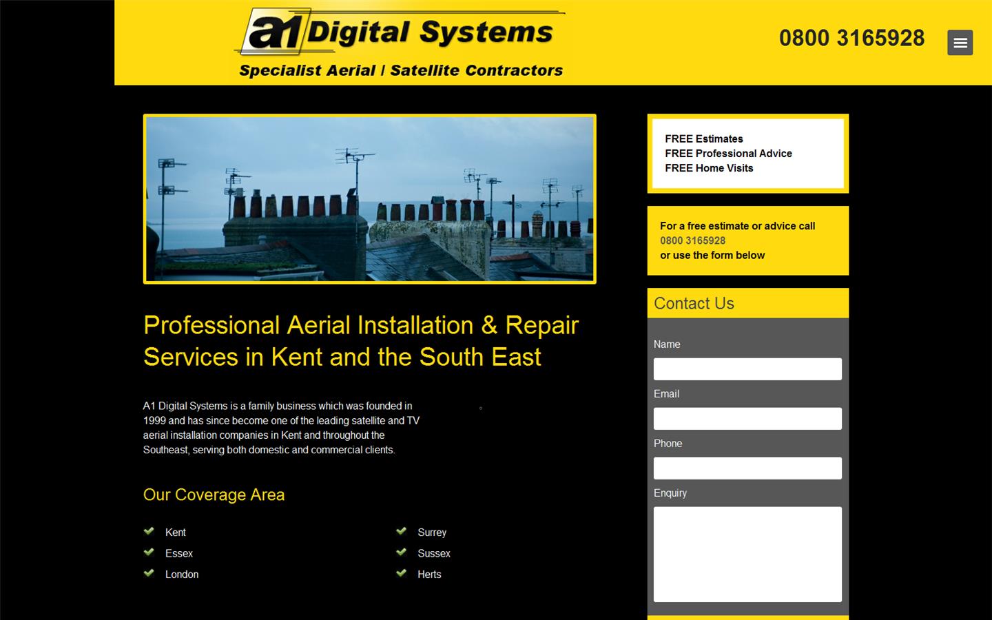 A1 Digital Systems Website