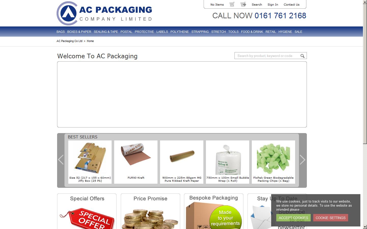 AC Packaging Co Ltd Website