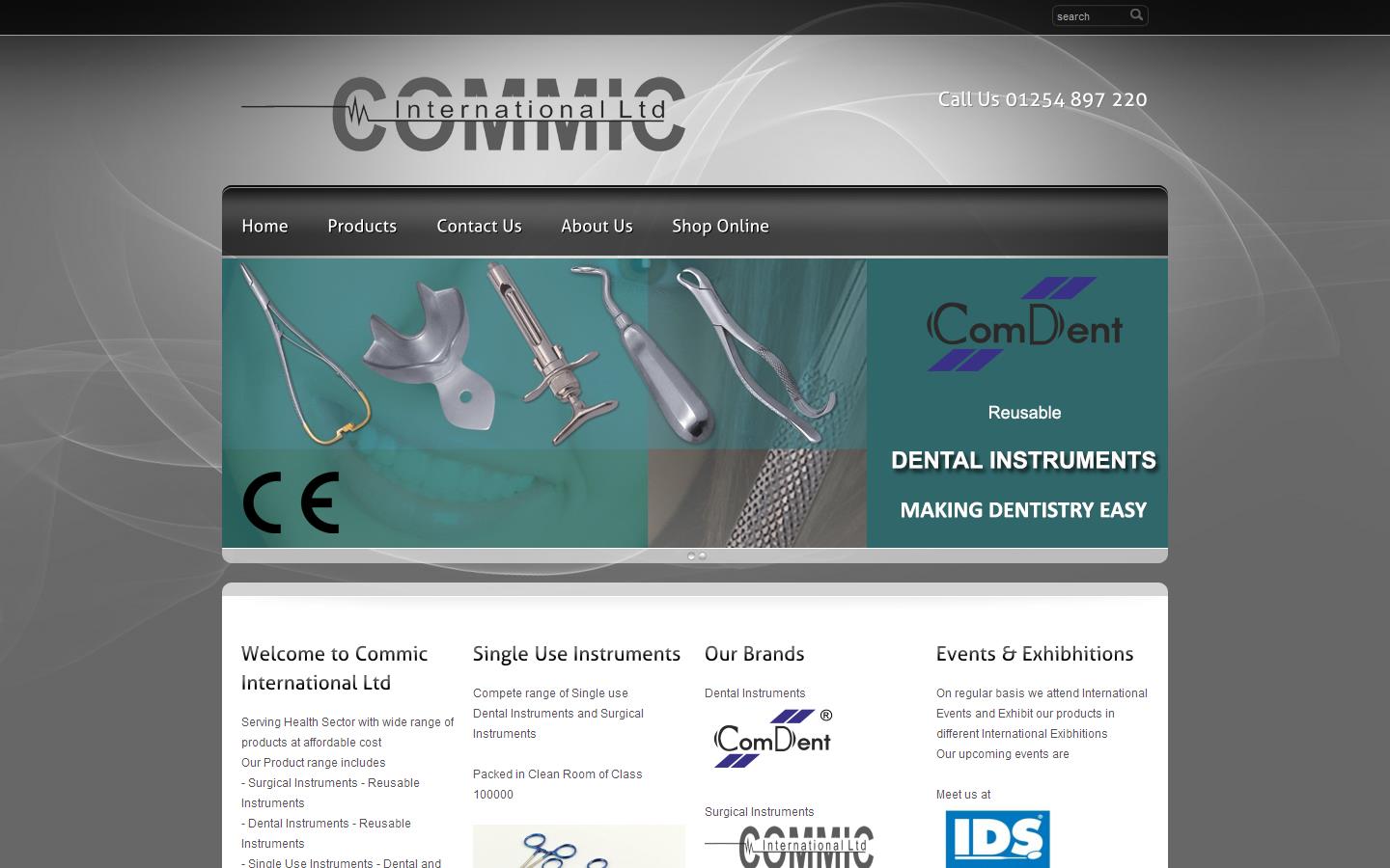 Commic International Ltd Website