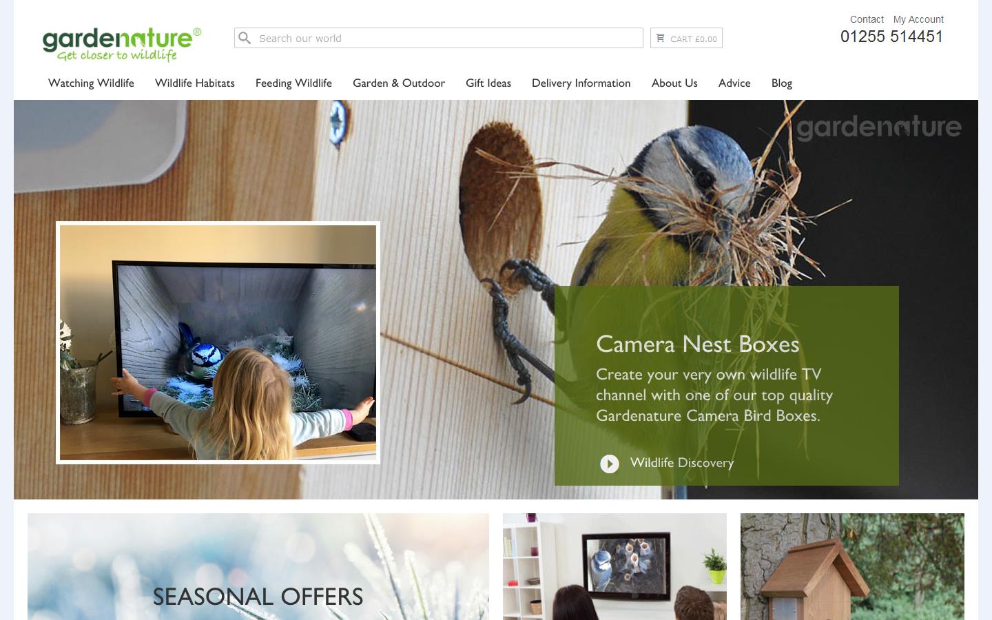 Garden Nature Wildlife Camera Systems Website