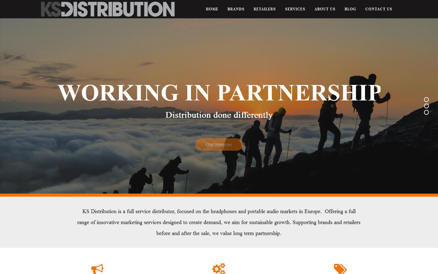 K & S Distribution Website