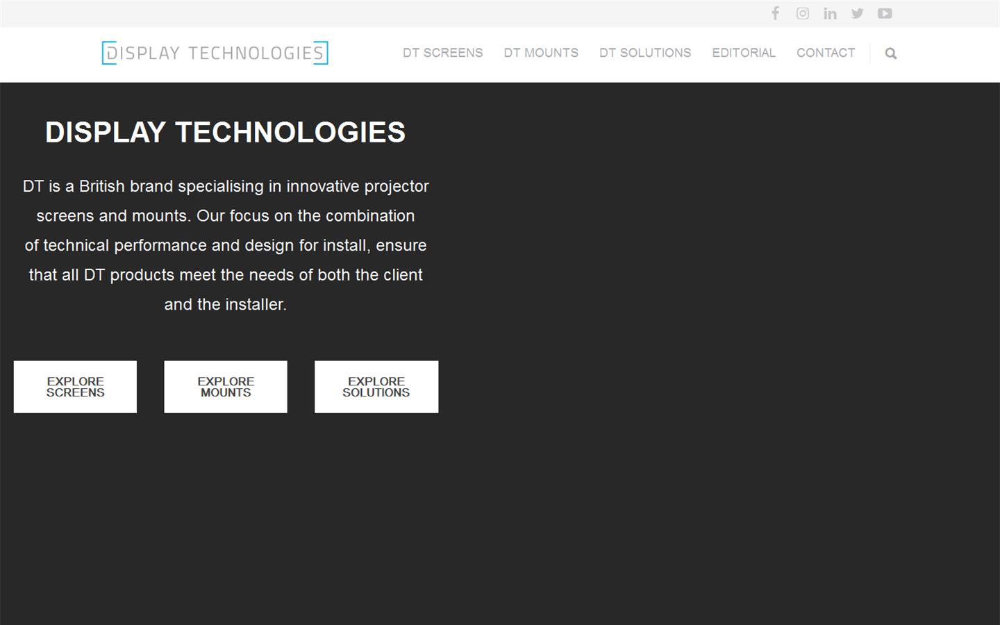 Display Technologies Ltd Website