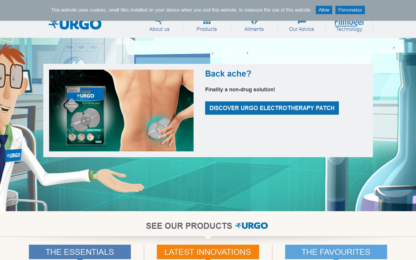 Urgo Ltd Website