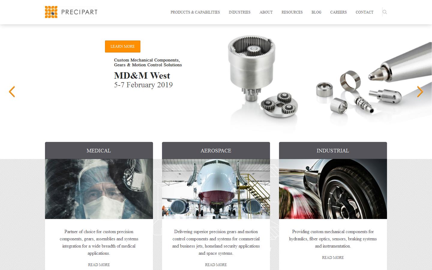 Precipart Ltd Website