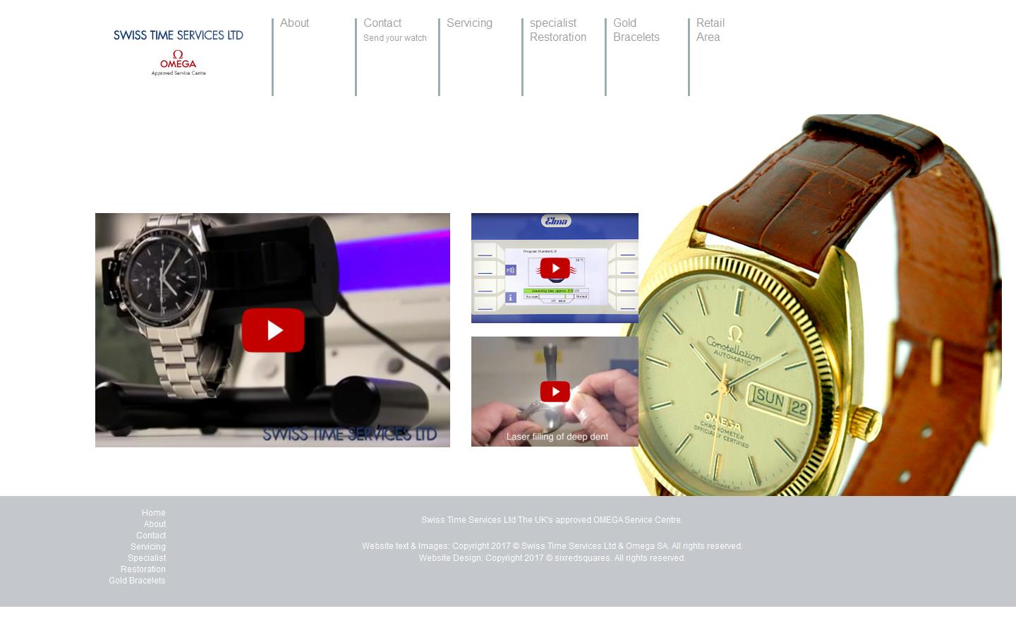Swiss Time Services Ltd Website