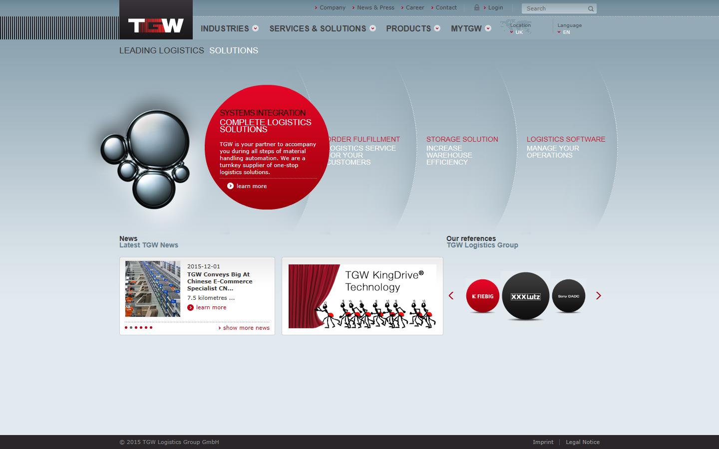 TGW Ltd Website