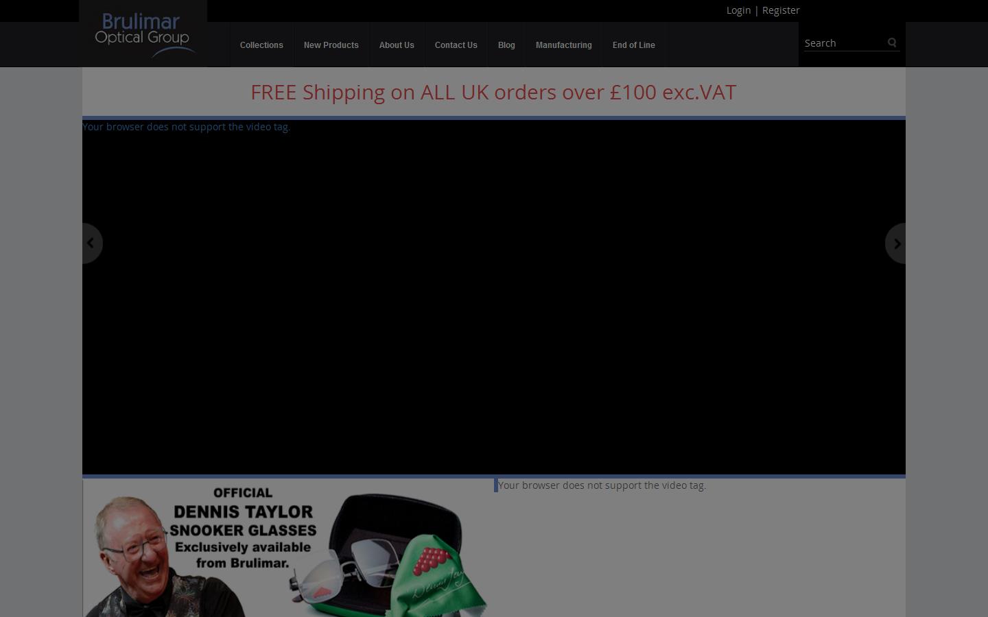 Brulimar Optical Group Website