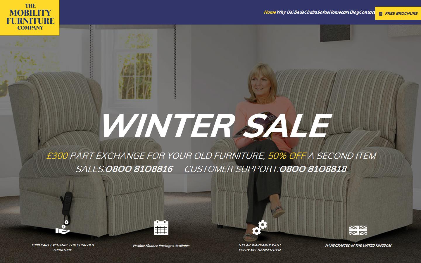 The Mobility Furniture Company Ltd Website