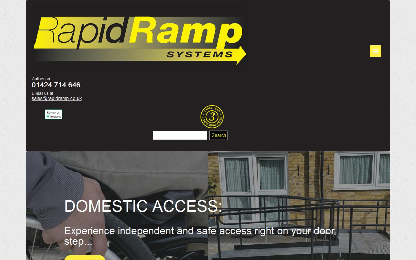 Rapid Ramp Website
