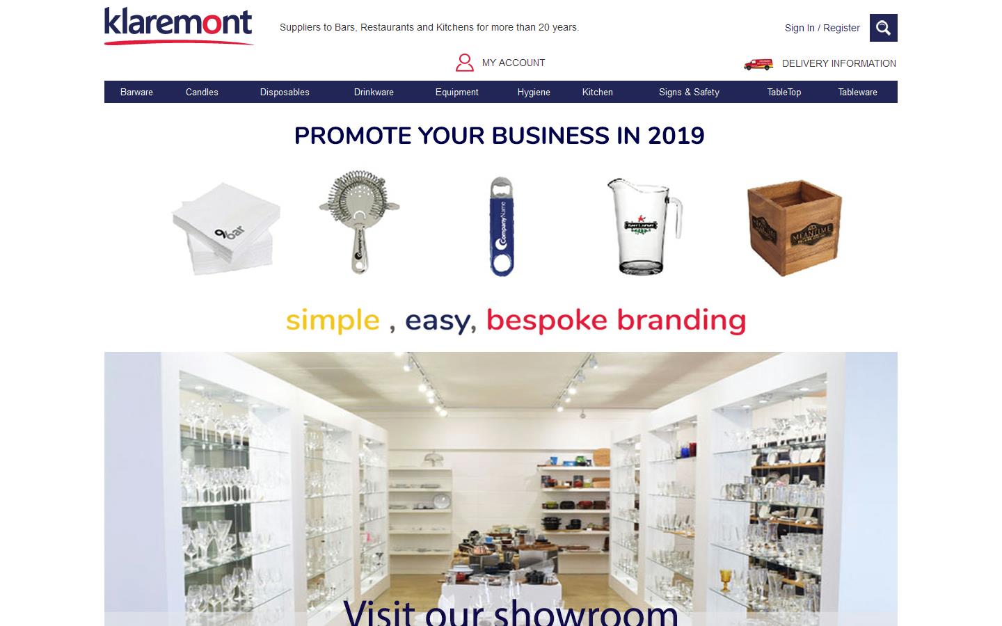 Klaremont Website
