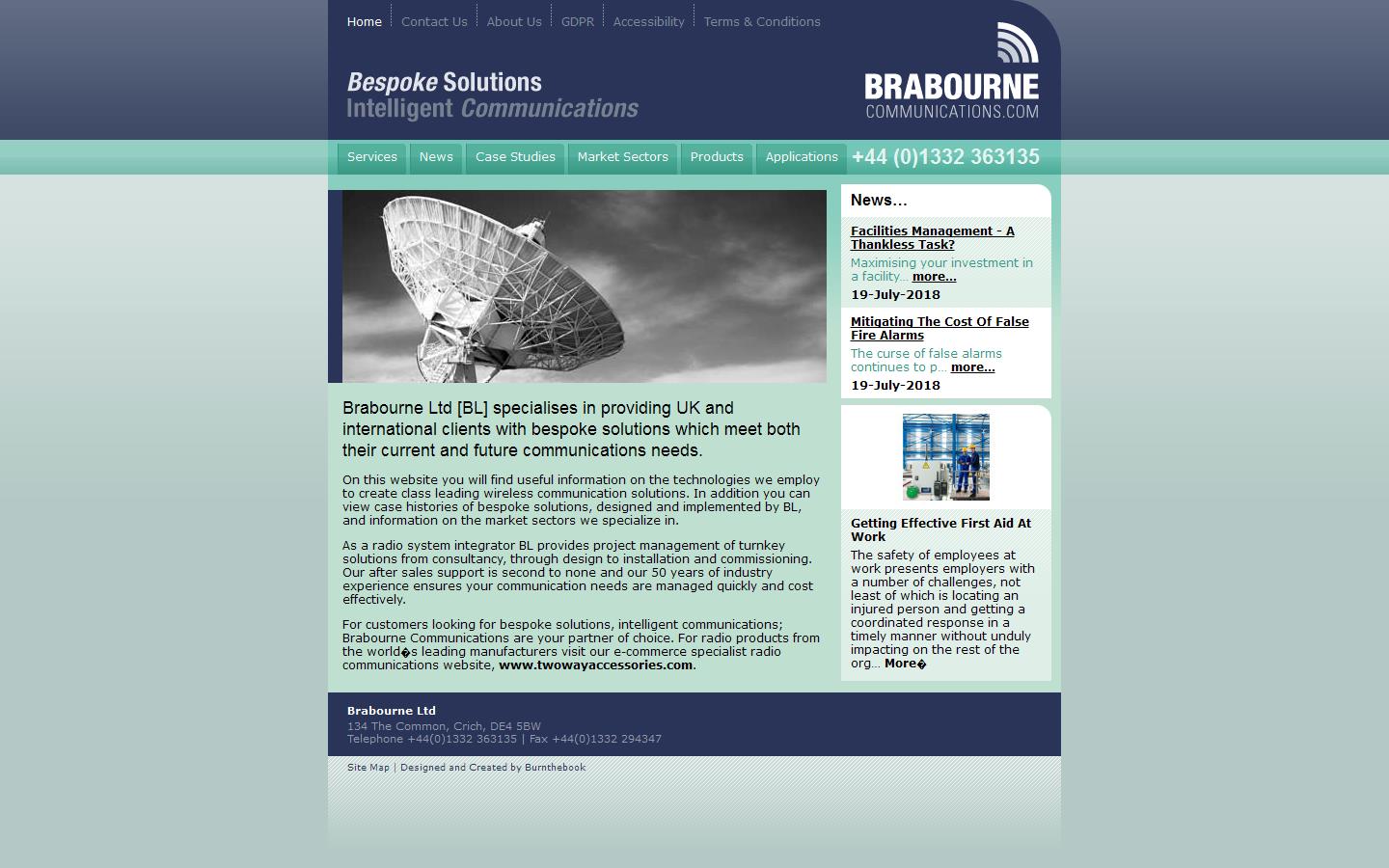 Brabourne Ltd Website