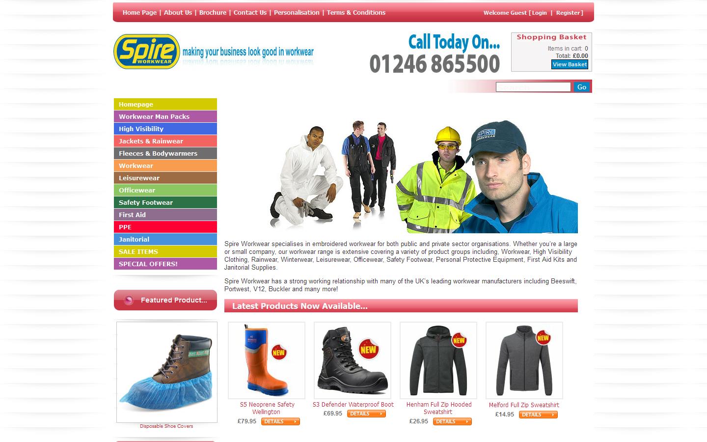 Spire Marketing Ltd Website