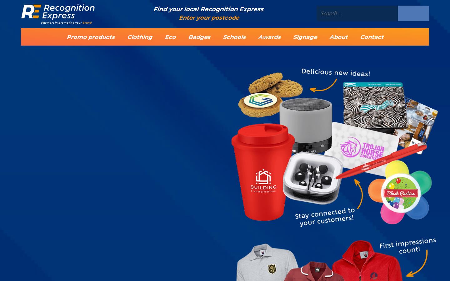 Recognition Express Oxfordshire Website