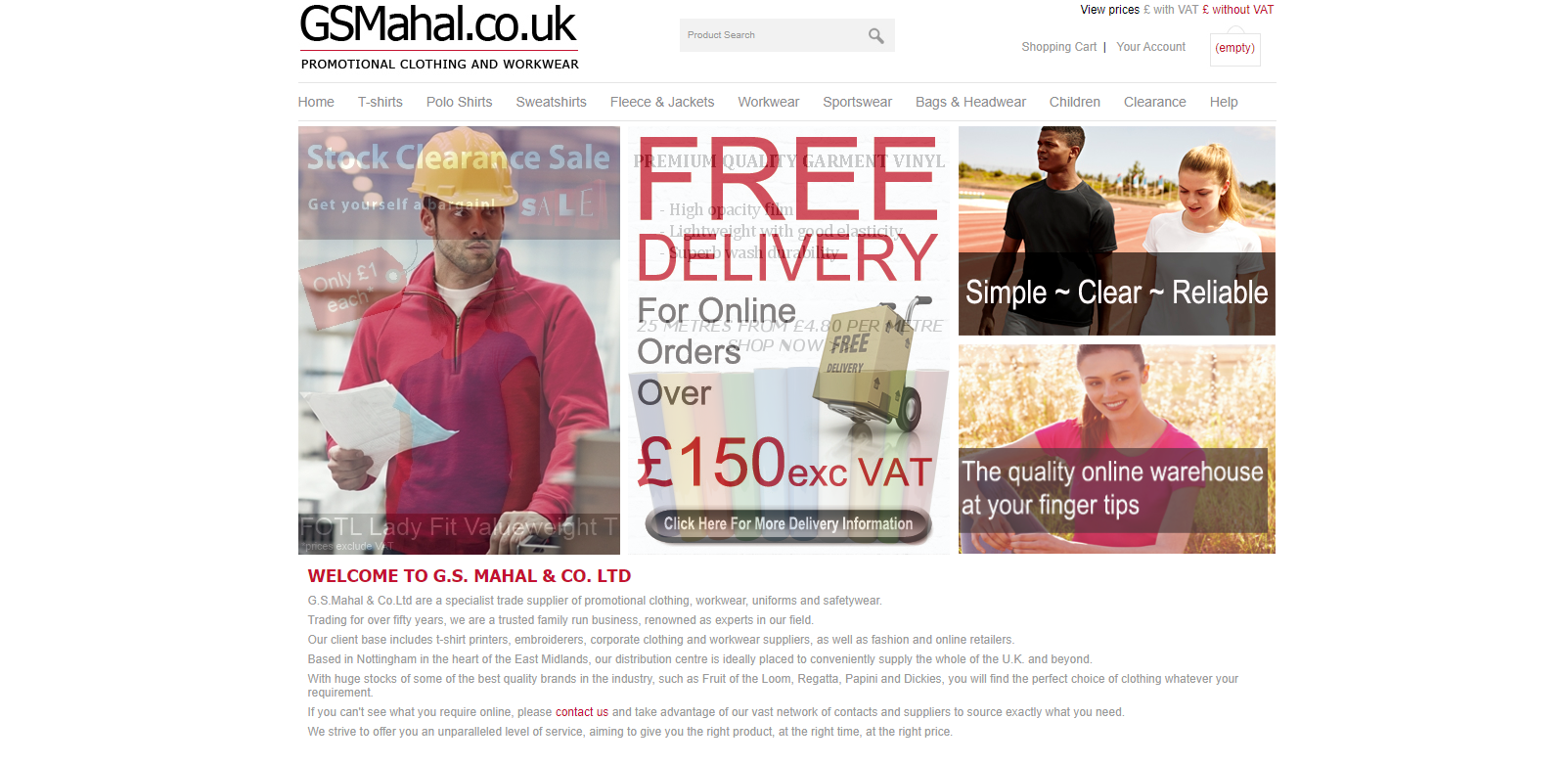 G S Mahal & Co. Ltd Website