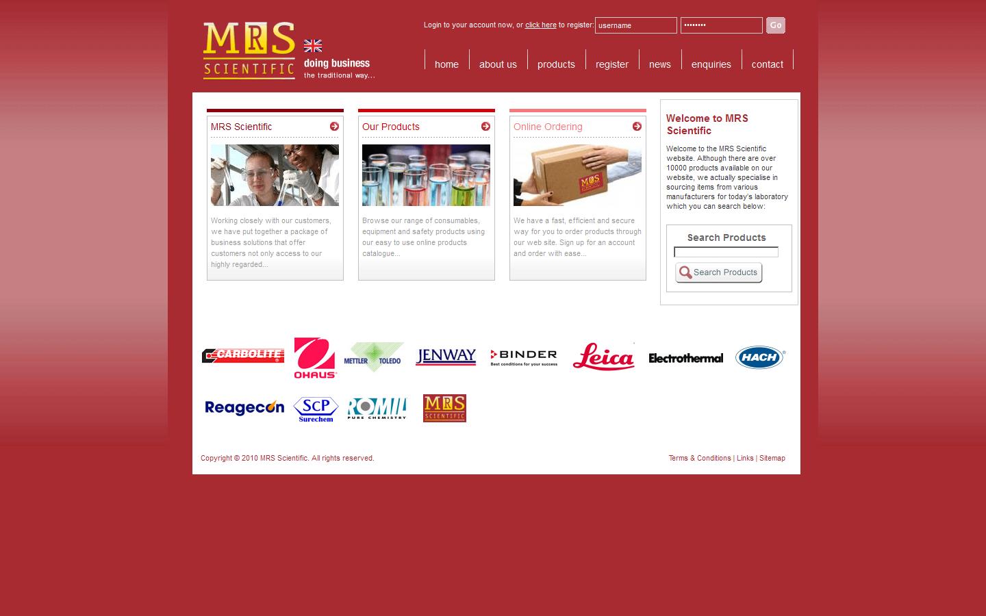 M R S Scientific Website