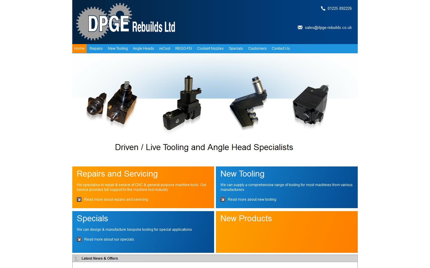 D P G E Rebuilds Ltd Website
