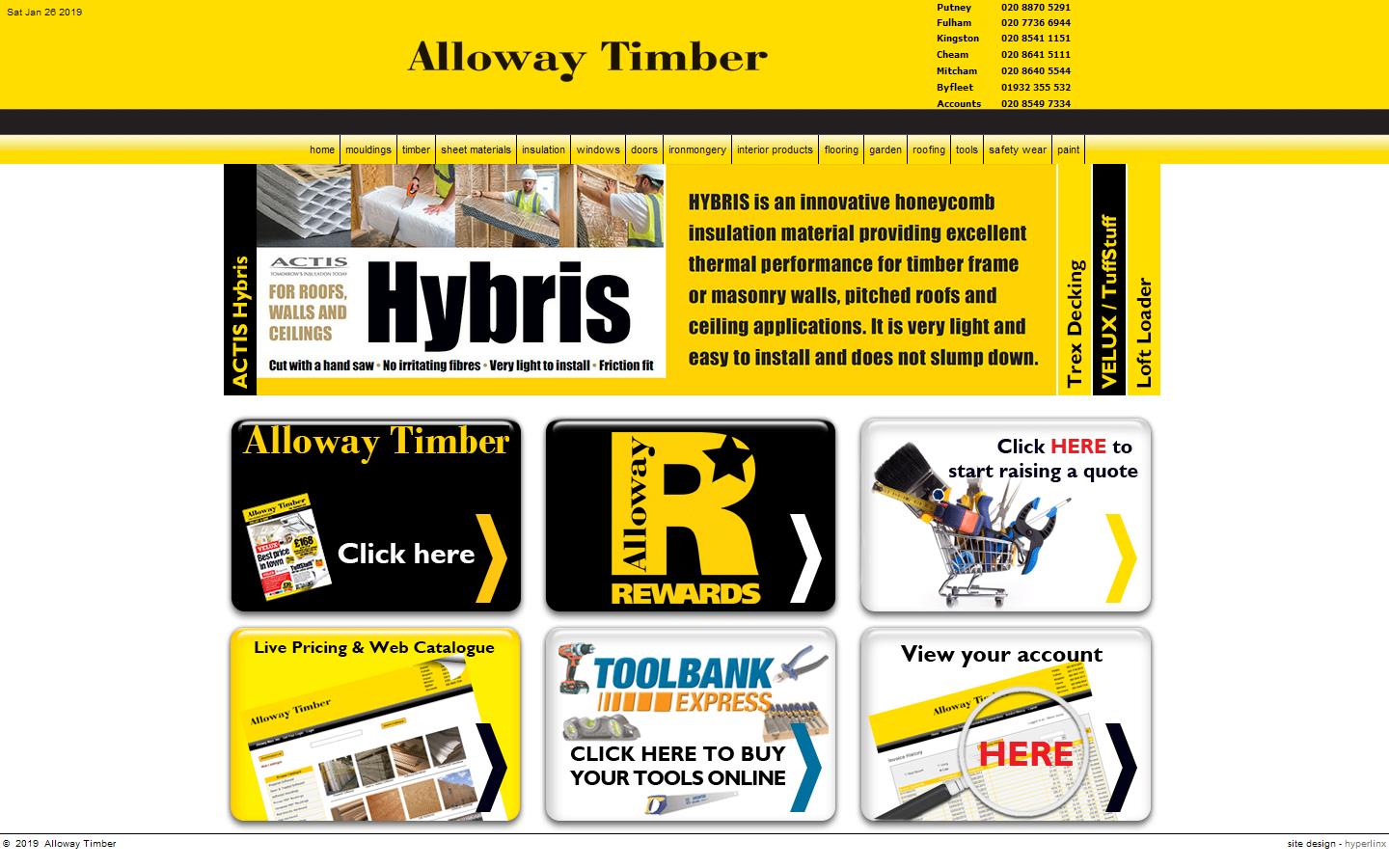Alloway Timber Southern Ltd Website